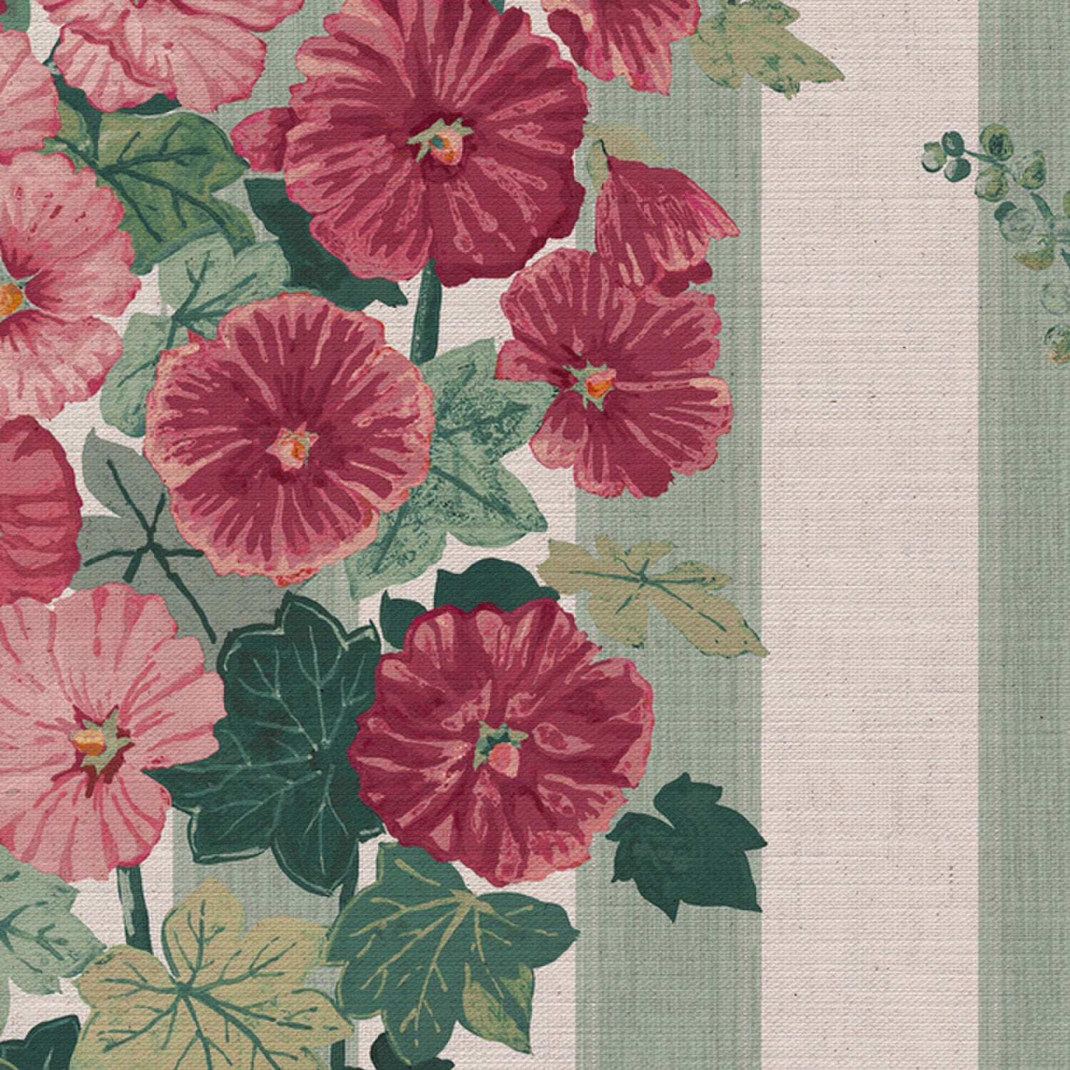 Hollyhock Stripe Fabric