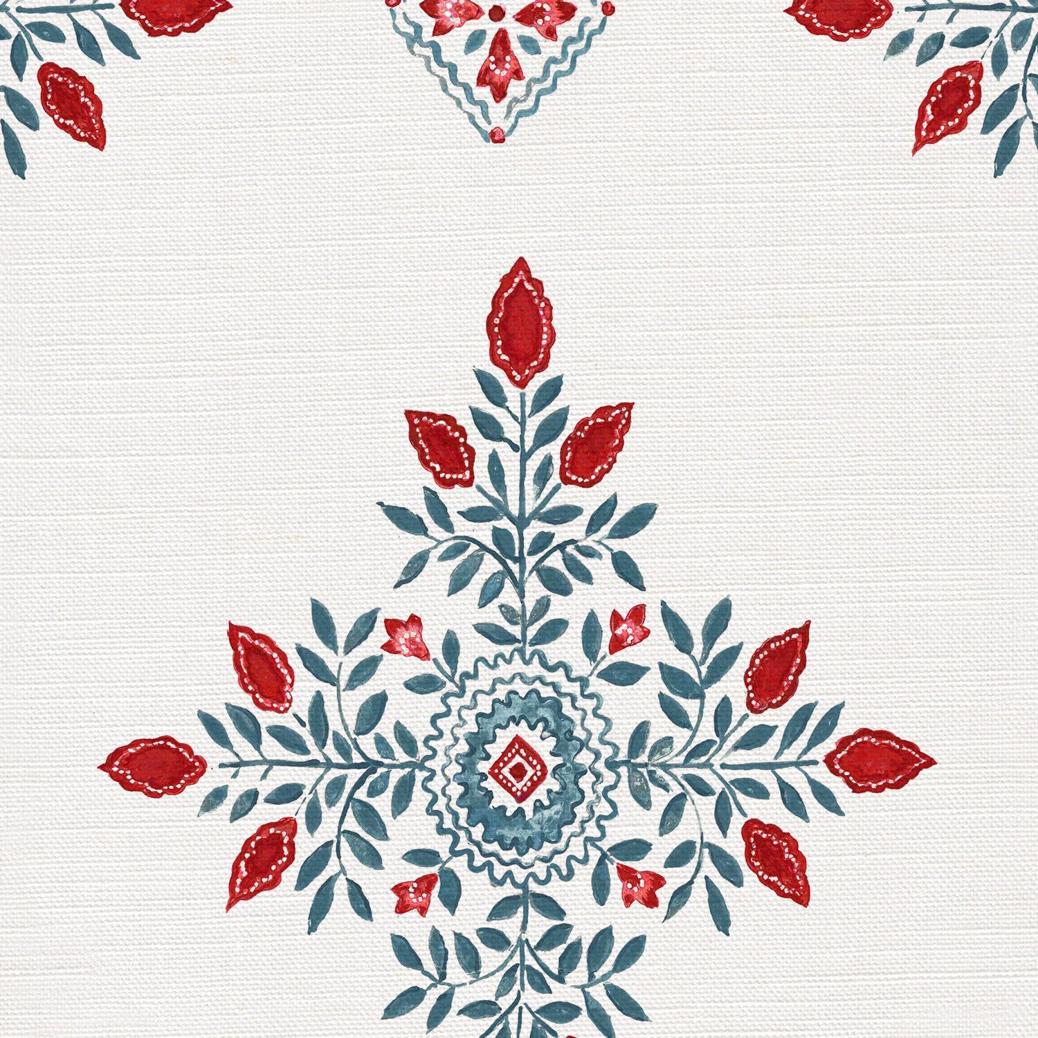 CW: Warm red and grey blue | BASE: Luxury Linen | HERO