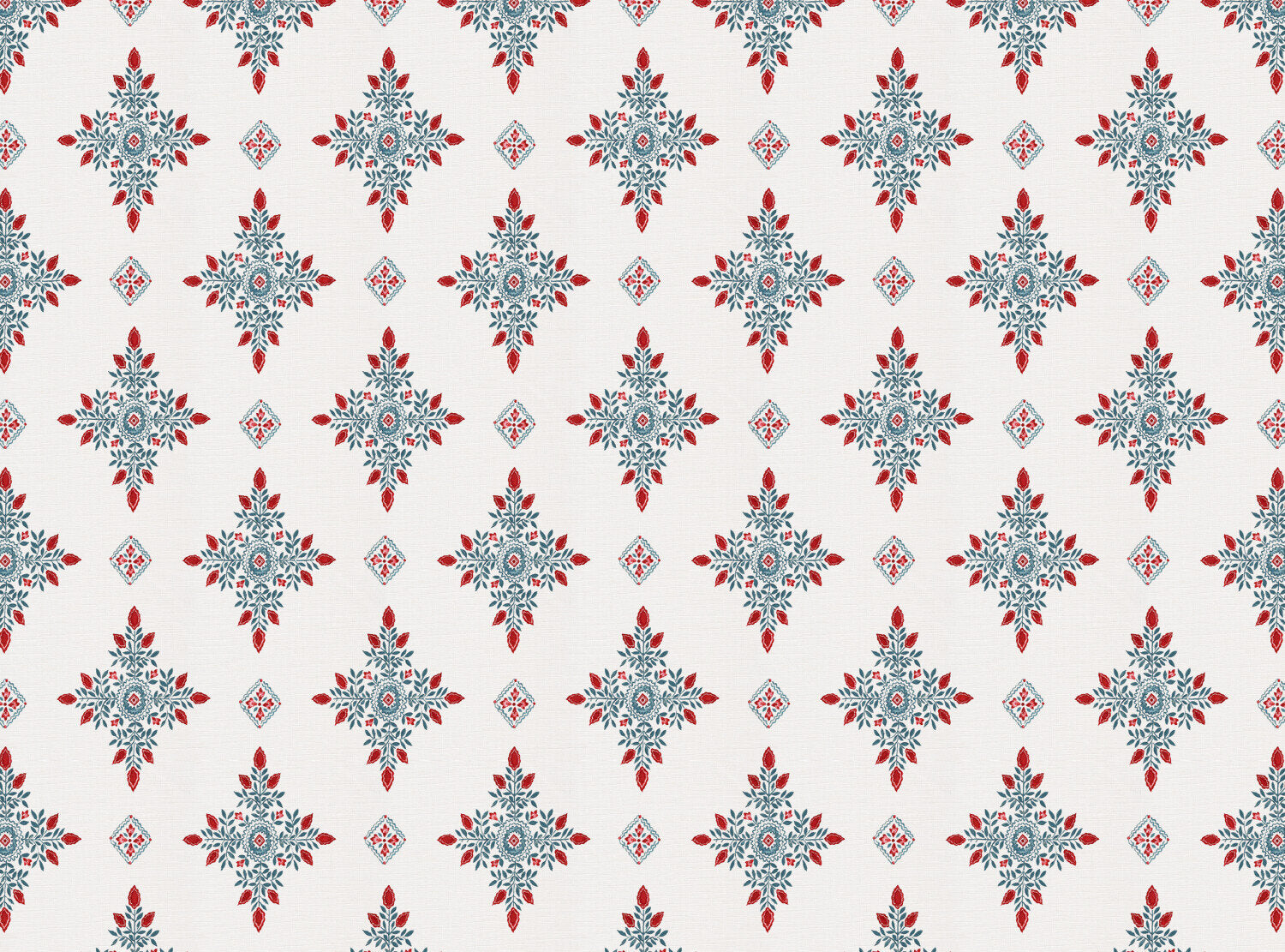CW: Warm red and grey blue | BASE: Luxury Linen