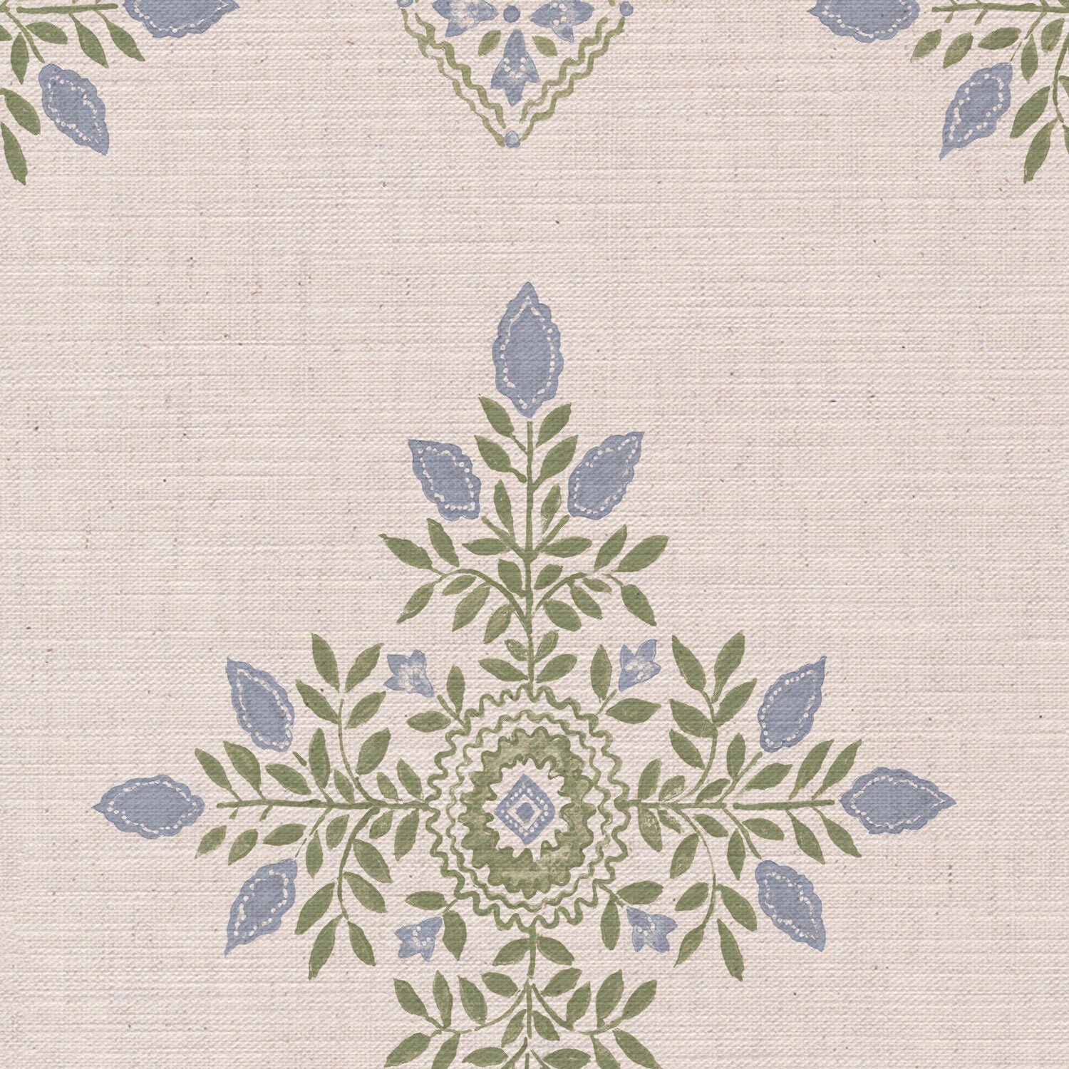 CW: Blue and green | BASE: Mercia Linen | HERO