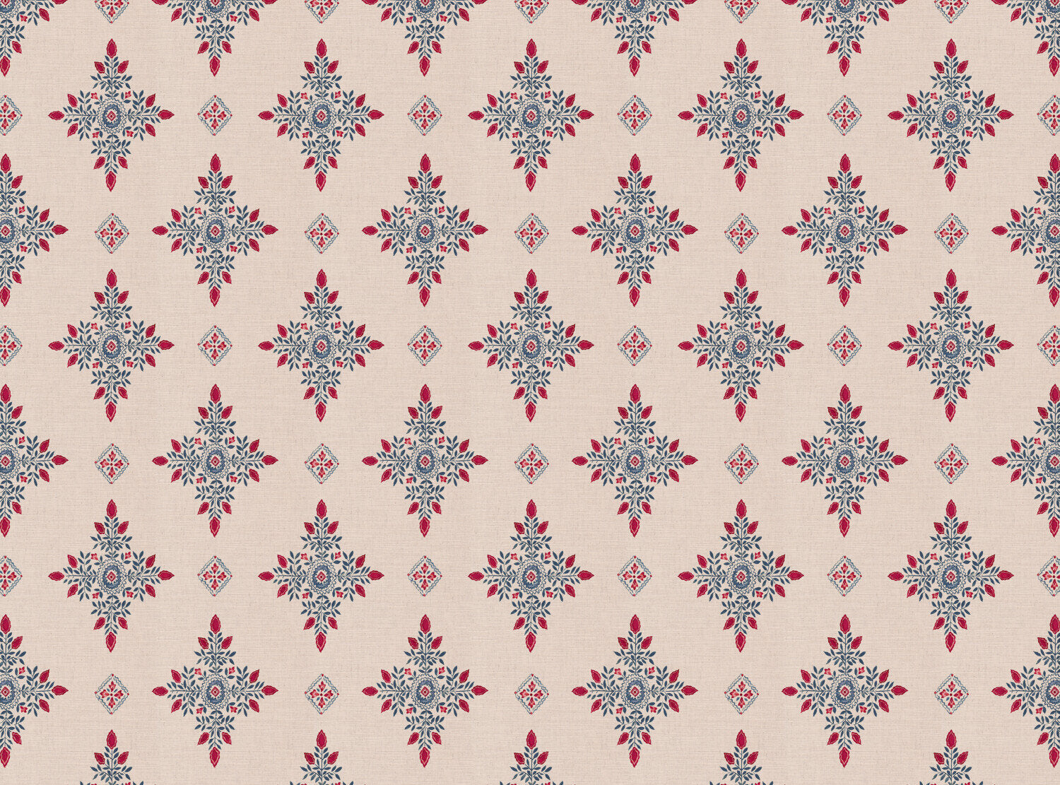CW: Pinky red and grey blue | BASE: Mercia Linen
