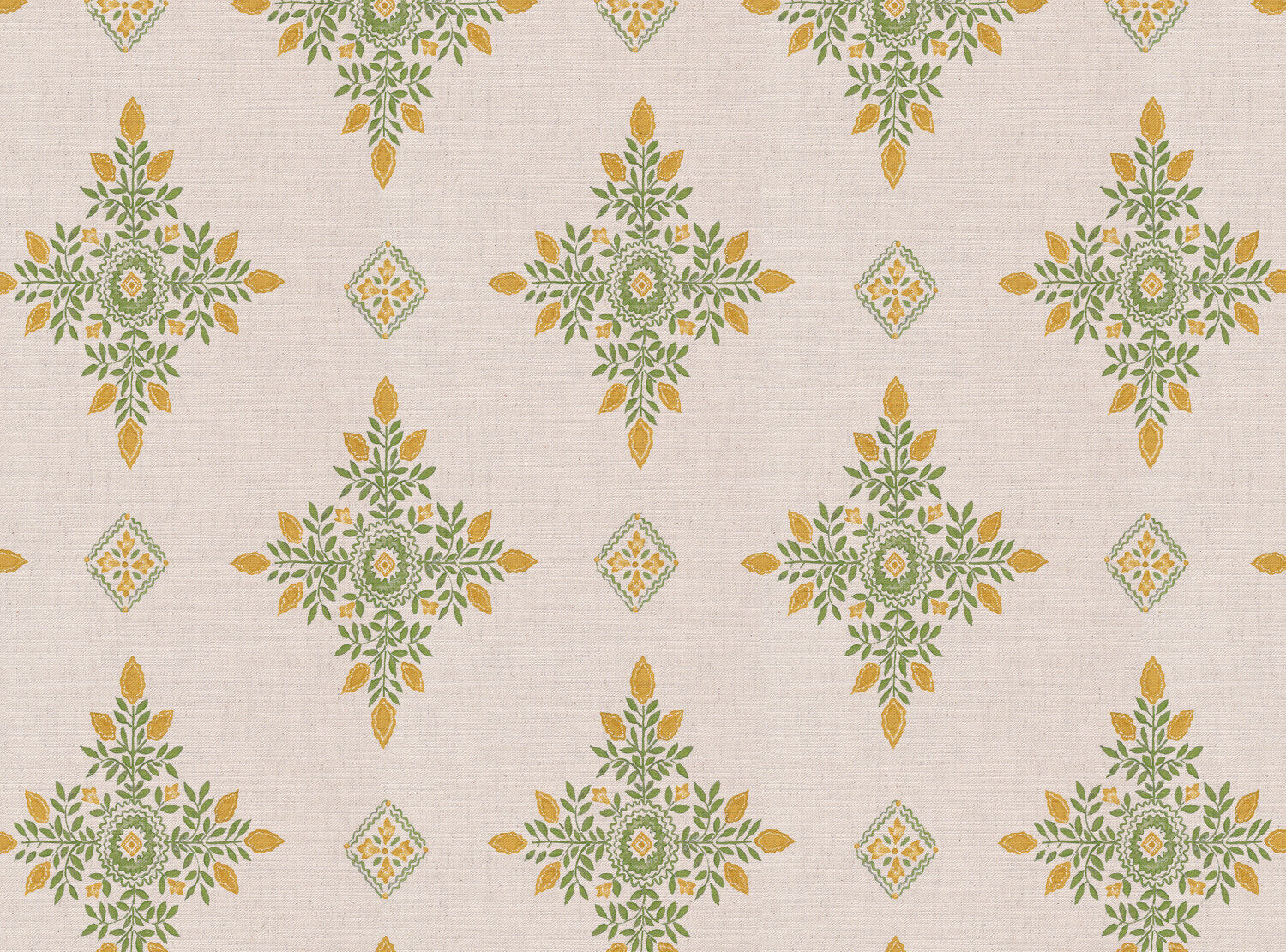 CW: Yellow and green | BASE: Mercia Linen