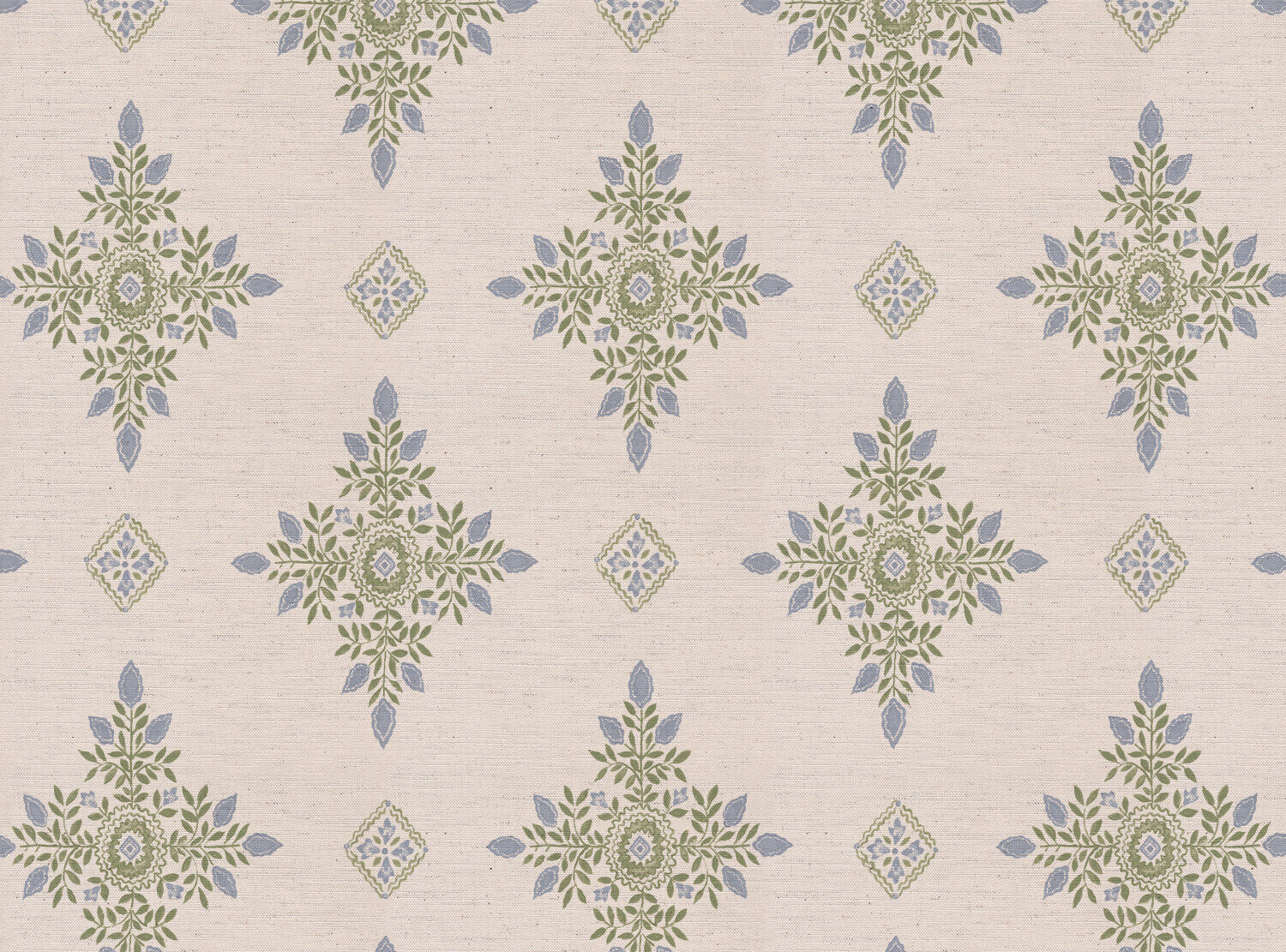 CW: Blue and green | BASE: Natural Luxury Linen