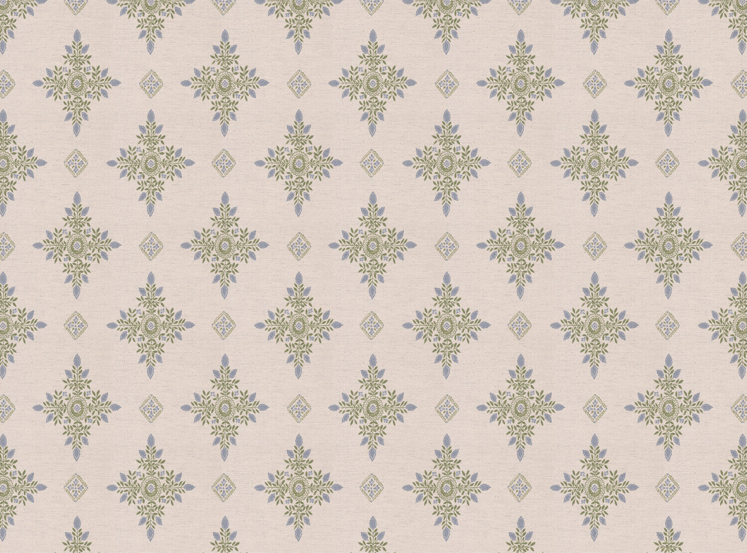 CW: Blue and green | BASE: Natural Luxury Linen