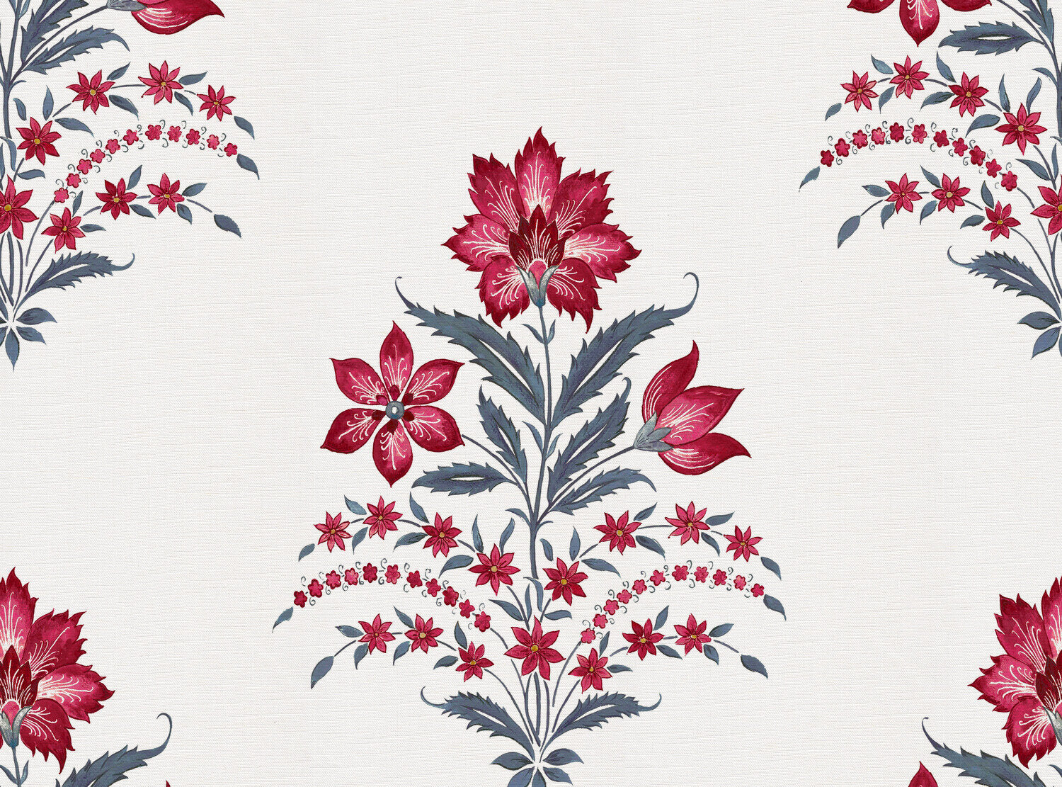 CW: Pinky red and grey blue | BASE: Luxury Linen