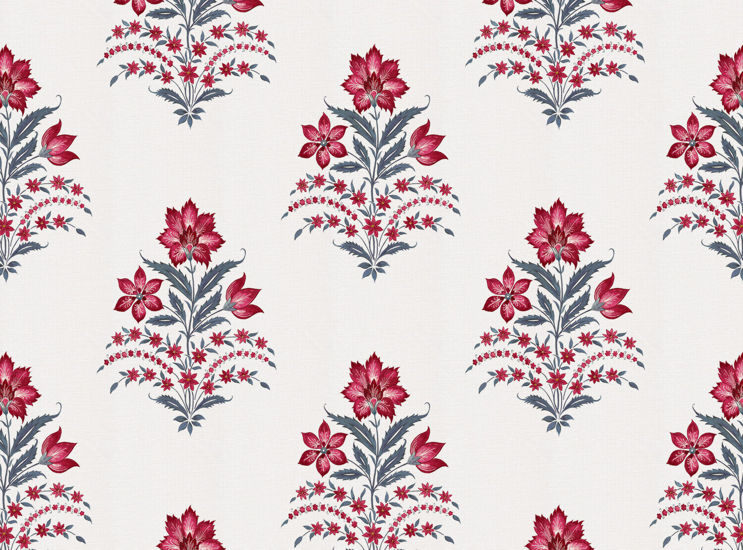 CW: Pinky red and grey blue | BASE: Luxury Linen