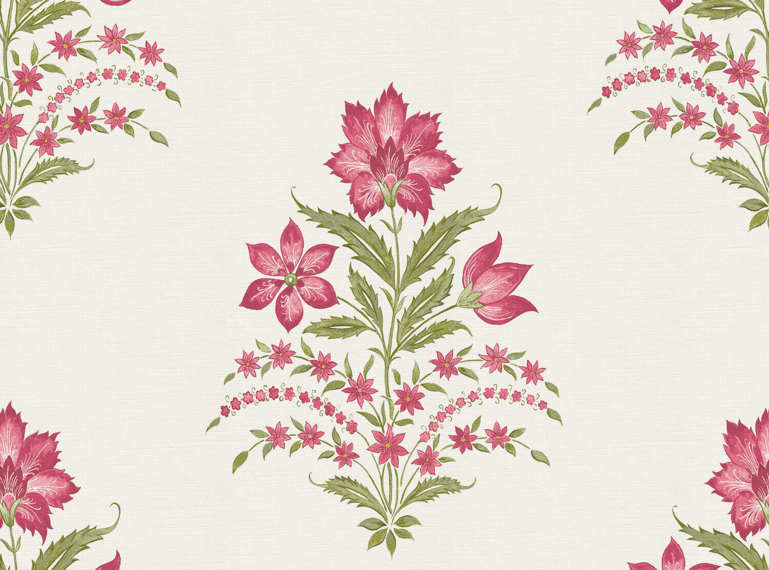 CW: Pink rouge and green | BASE: Luxury Linen
