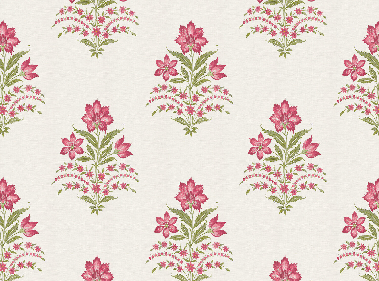 CW: Pink rouge and green | BASE: Luxury Linen