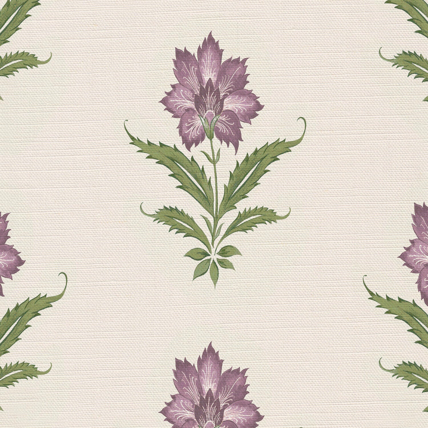 CW: Lilac and green | BASE: Luxury Linen | HERO
