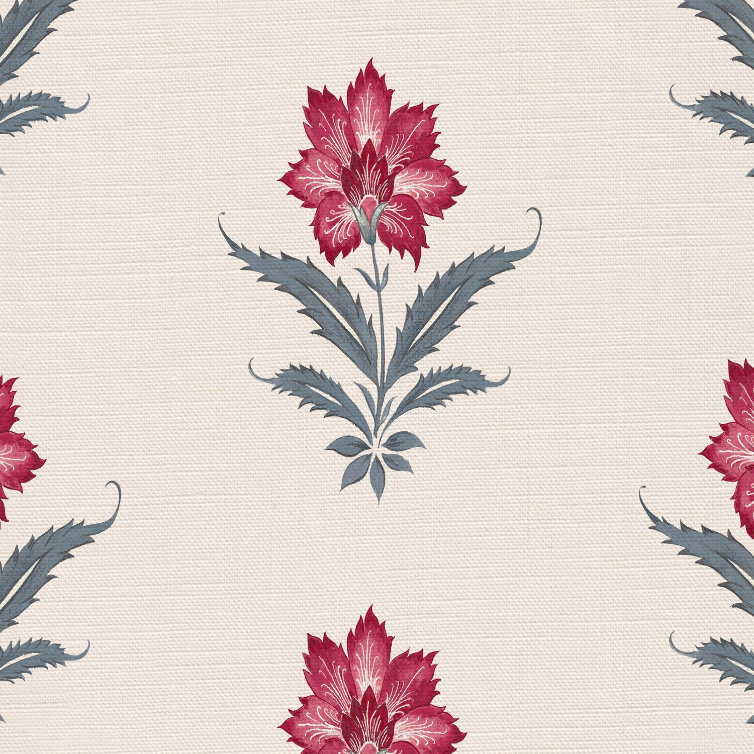 CW: Warm red and grey blue | BASE: Luxury Linen | HERO