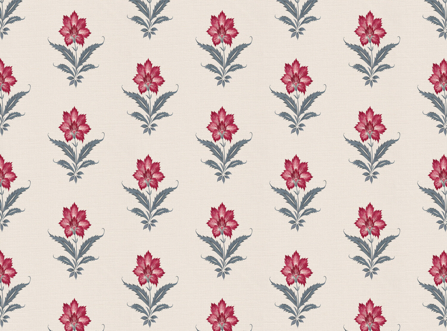 CW: Warm red and grey blue | BASE: Luxury Linen