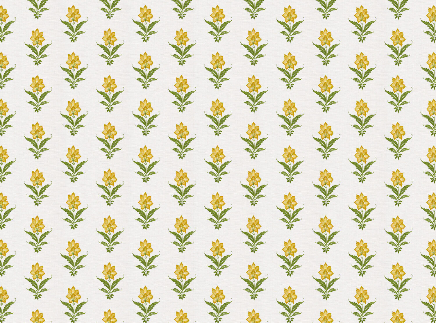 CW: Yellow and green white ground | BASE: Luxury Linen
