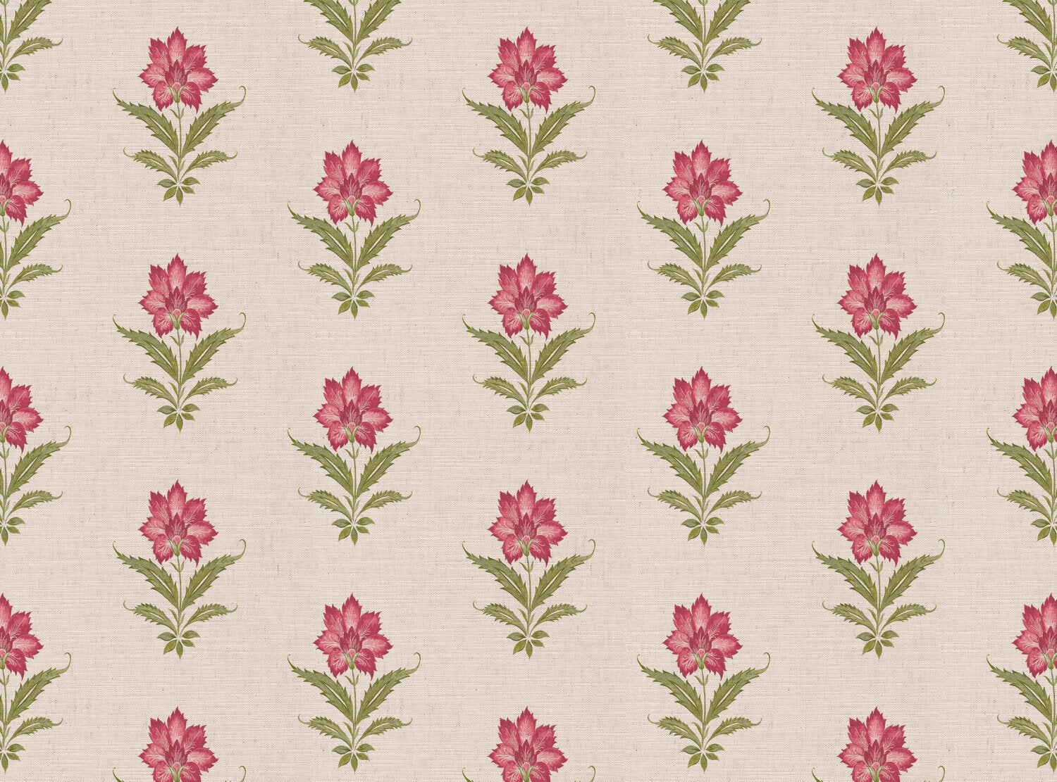 CW: Pink rouge and green | BASE: Mercia Linen