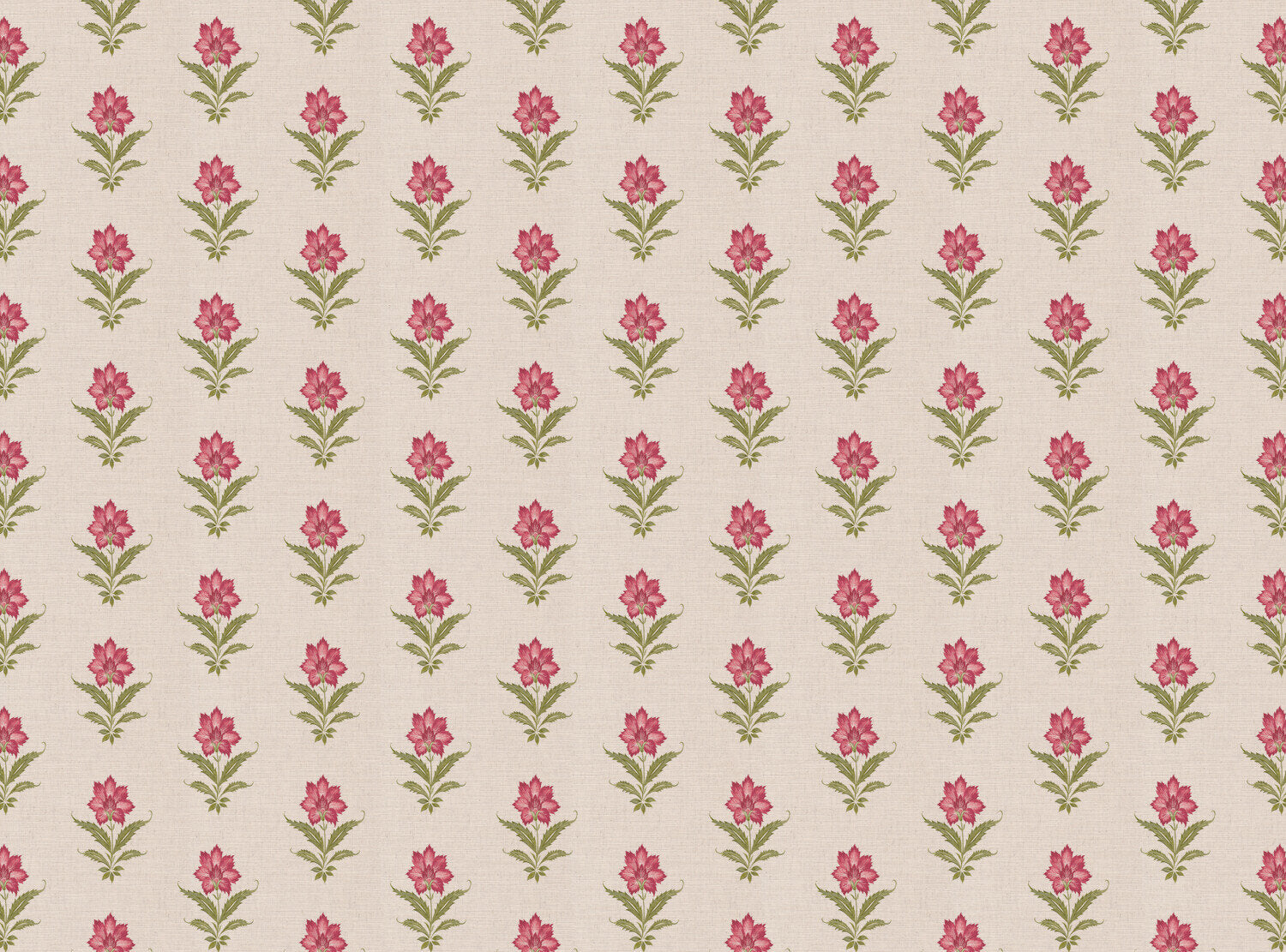 CW: Pink rouge and green | BASE: Mercia Linen