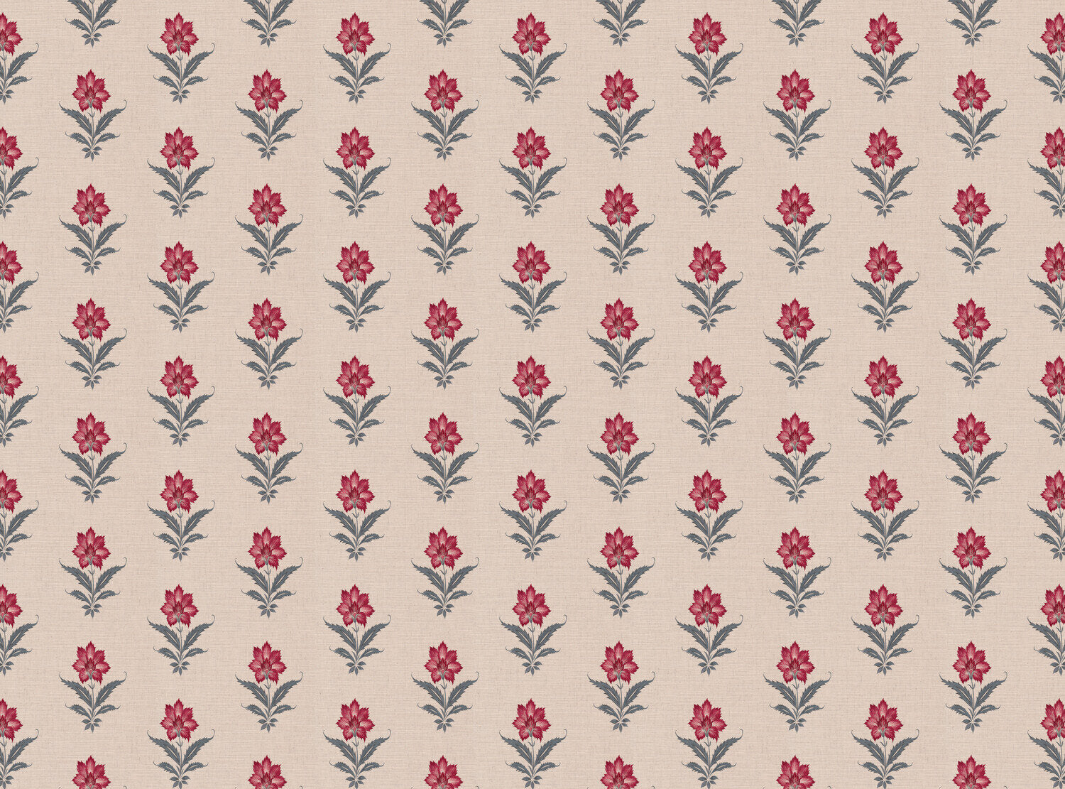 CW: Warm red and grey blue | BASE: Mercia Linen