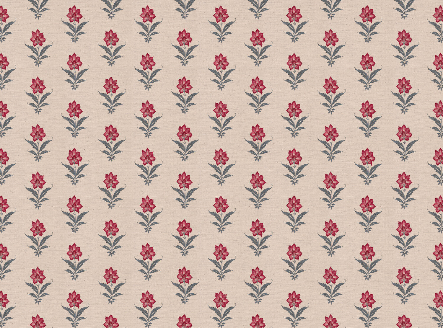 CW: Warm red and grey blue | BASE: Natural Luxury Linen