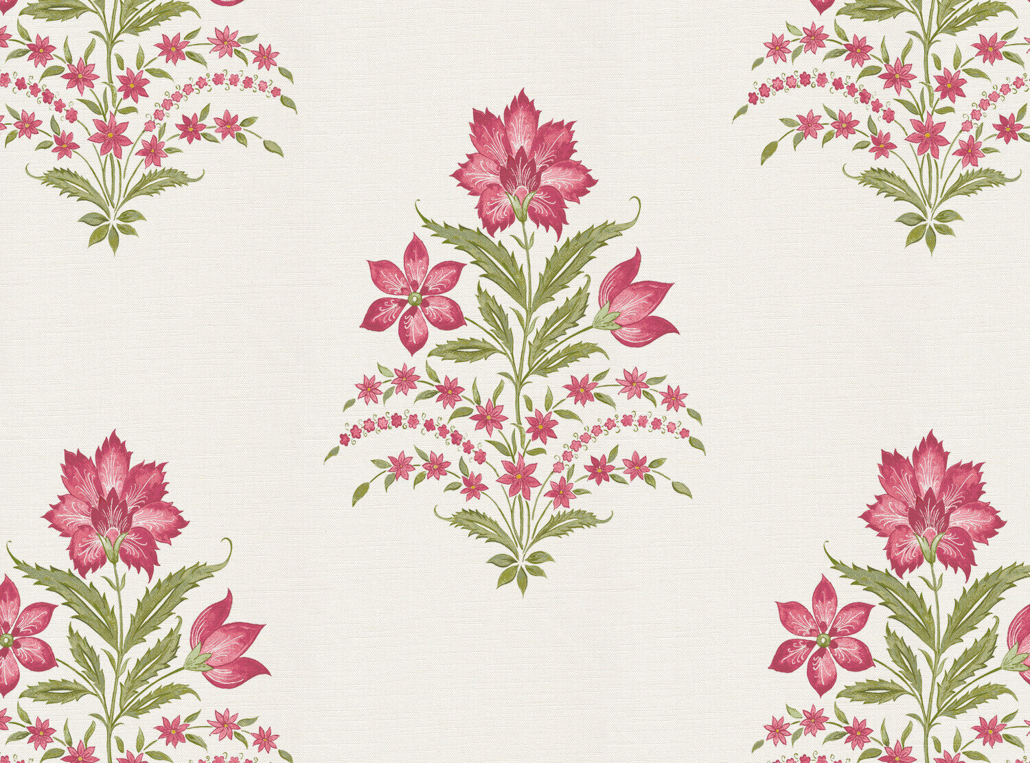 CW: Pink rouge and green | BASE: Luxury Linen