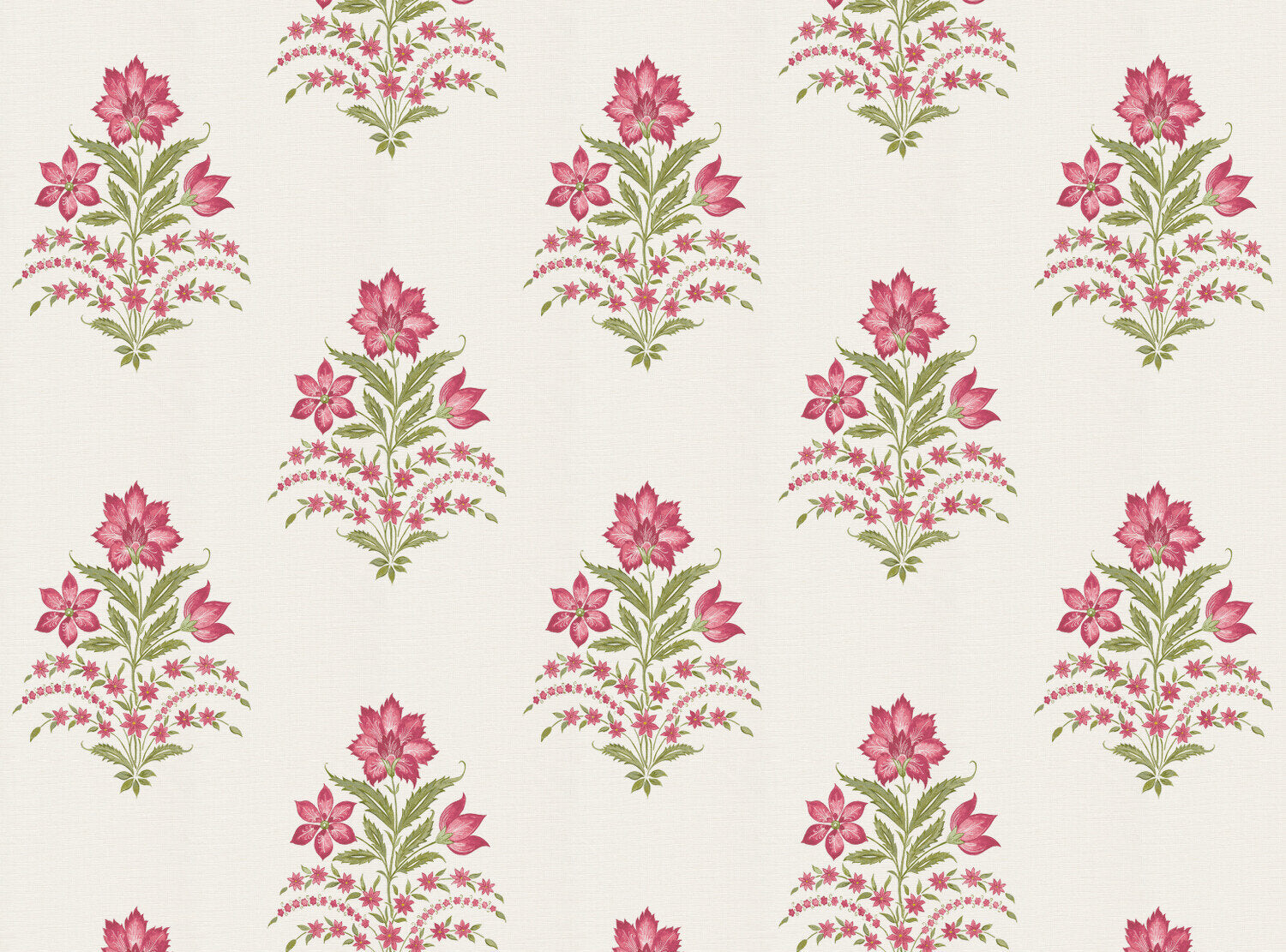 CW: Pink rouge and green | BASE: Luxury Linen