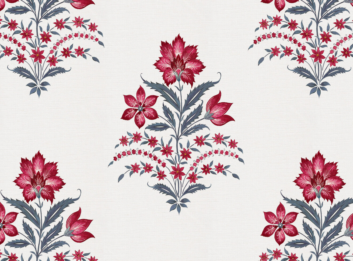 CW: Pinky red and grey blue | BASE: Luxury Linen