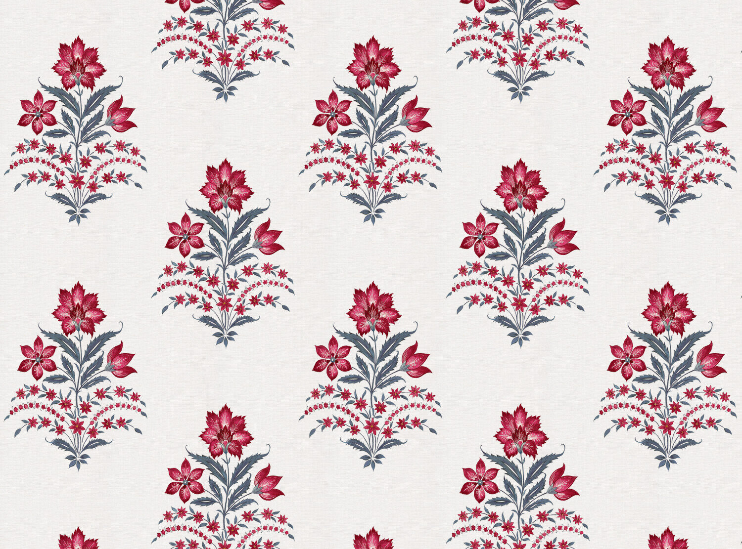 CW: Pinky red and grey blue | BASE: Luxury Linen