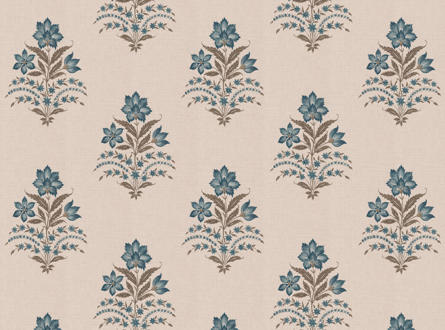 CW: Green blue and brown | BASE: Mercia Linen
