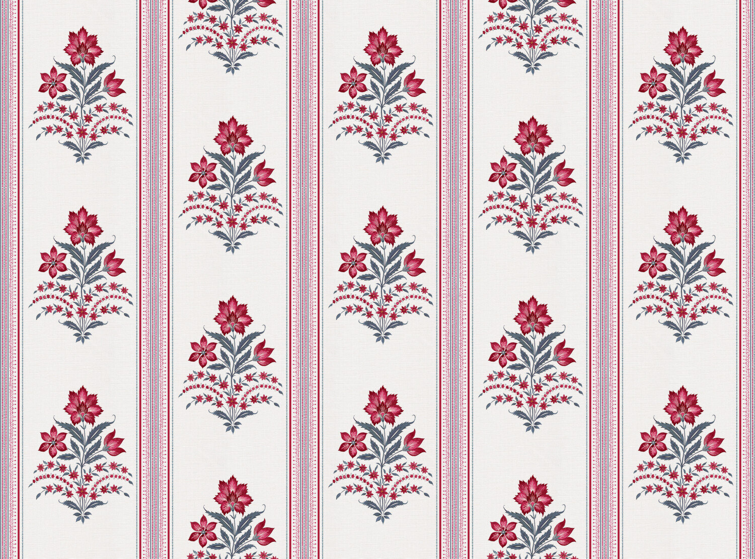 CW: Pinky red and grey blue | BASE: Luxury Linen