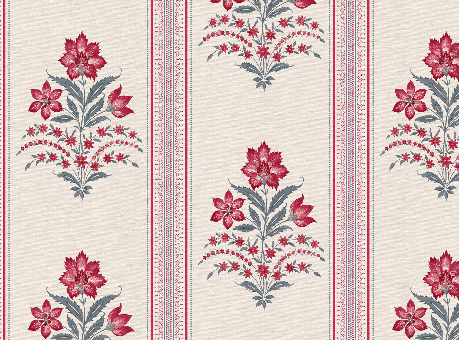 CW: Warm red and grey blue | BASE: Luxury Linen