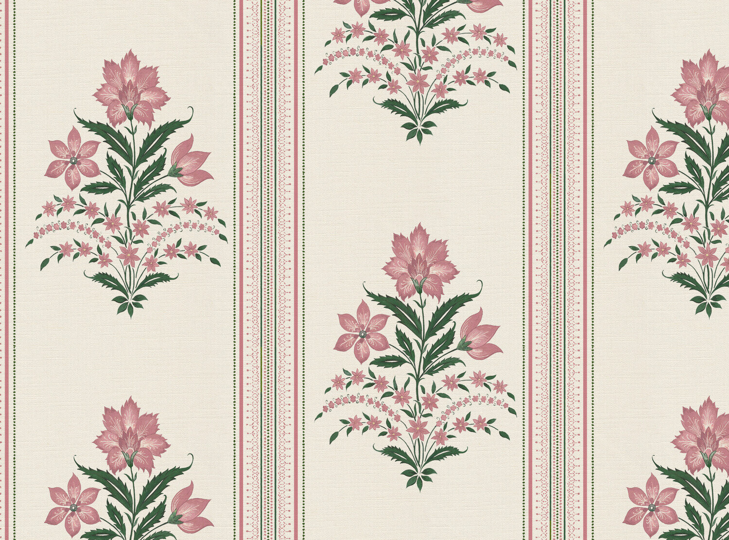 CW: Soft pink and racing green | BASE: Luxury Linen