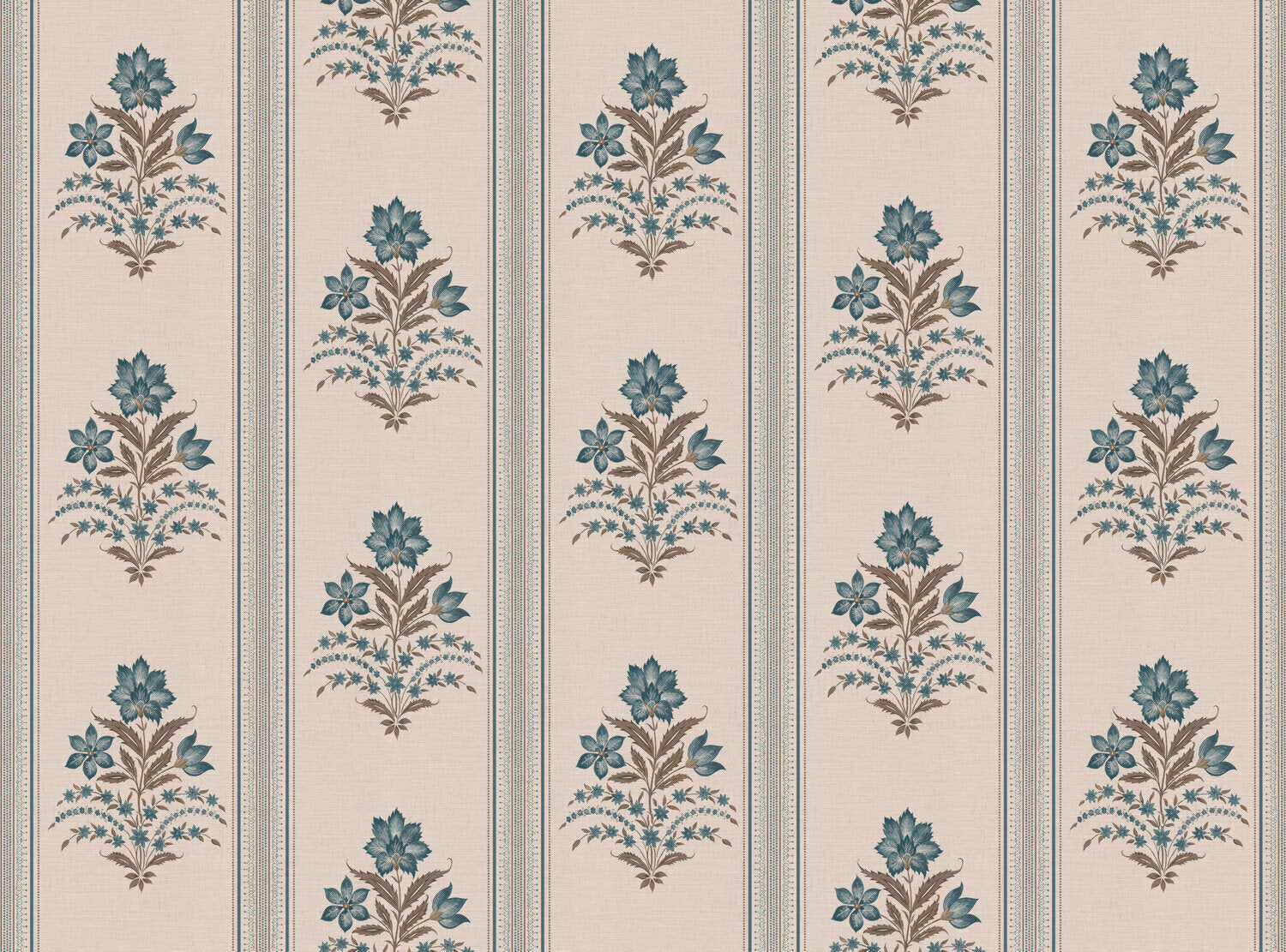 CW: Green blue and brown | BASE: Mercia Linen