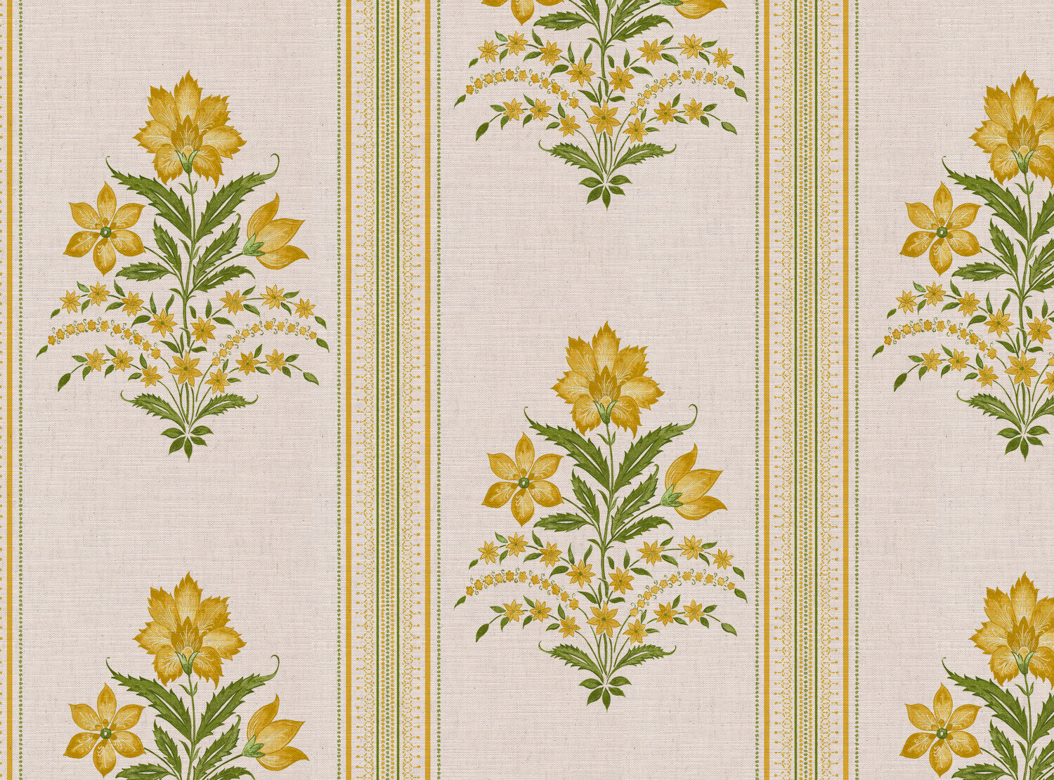 CW: Yellow and green | BASE: Mercia Linen