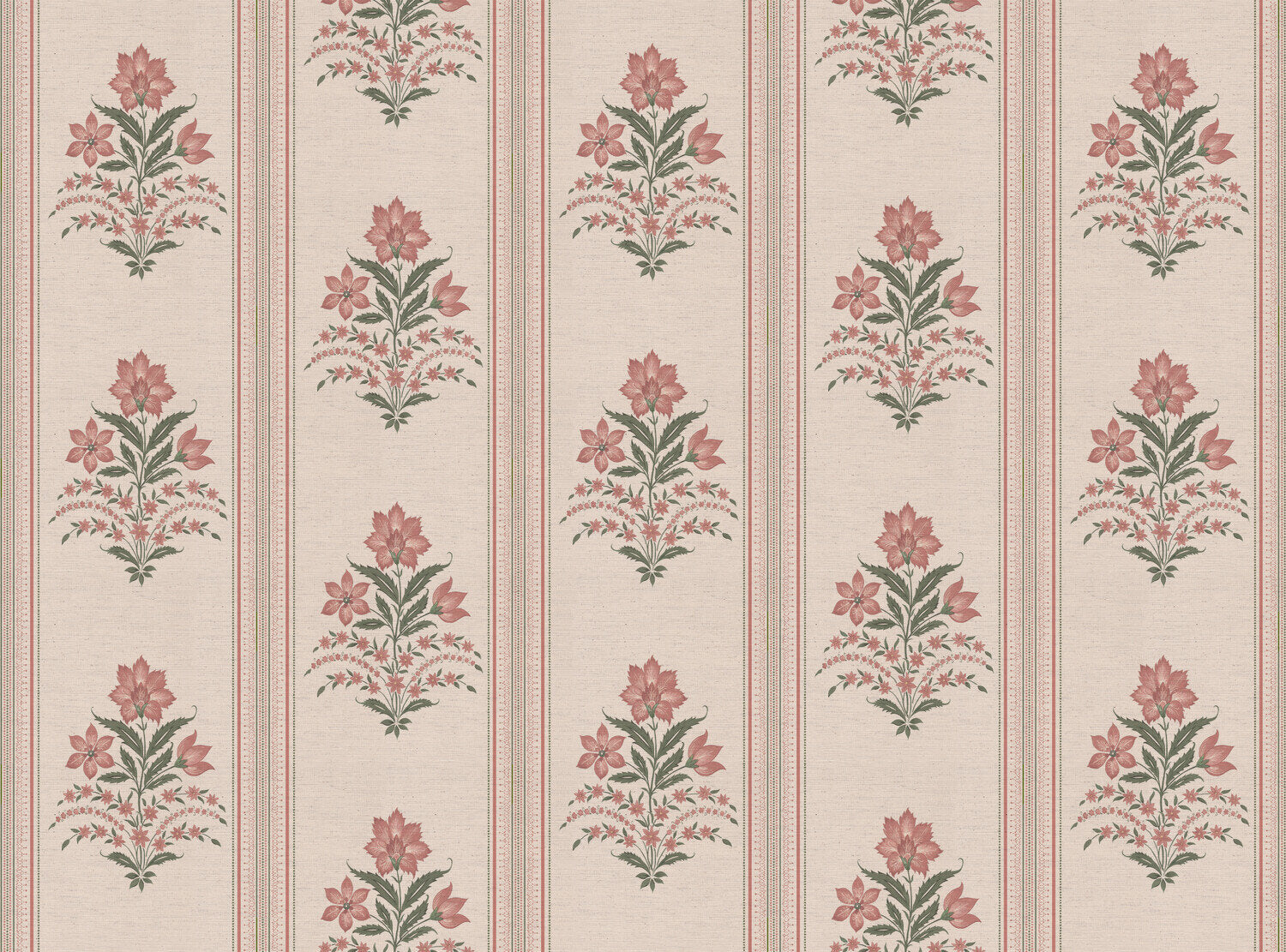 CW: Soft putty pink and grey green | BASE: Natural Luxury Linen