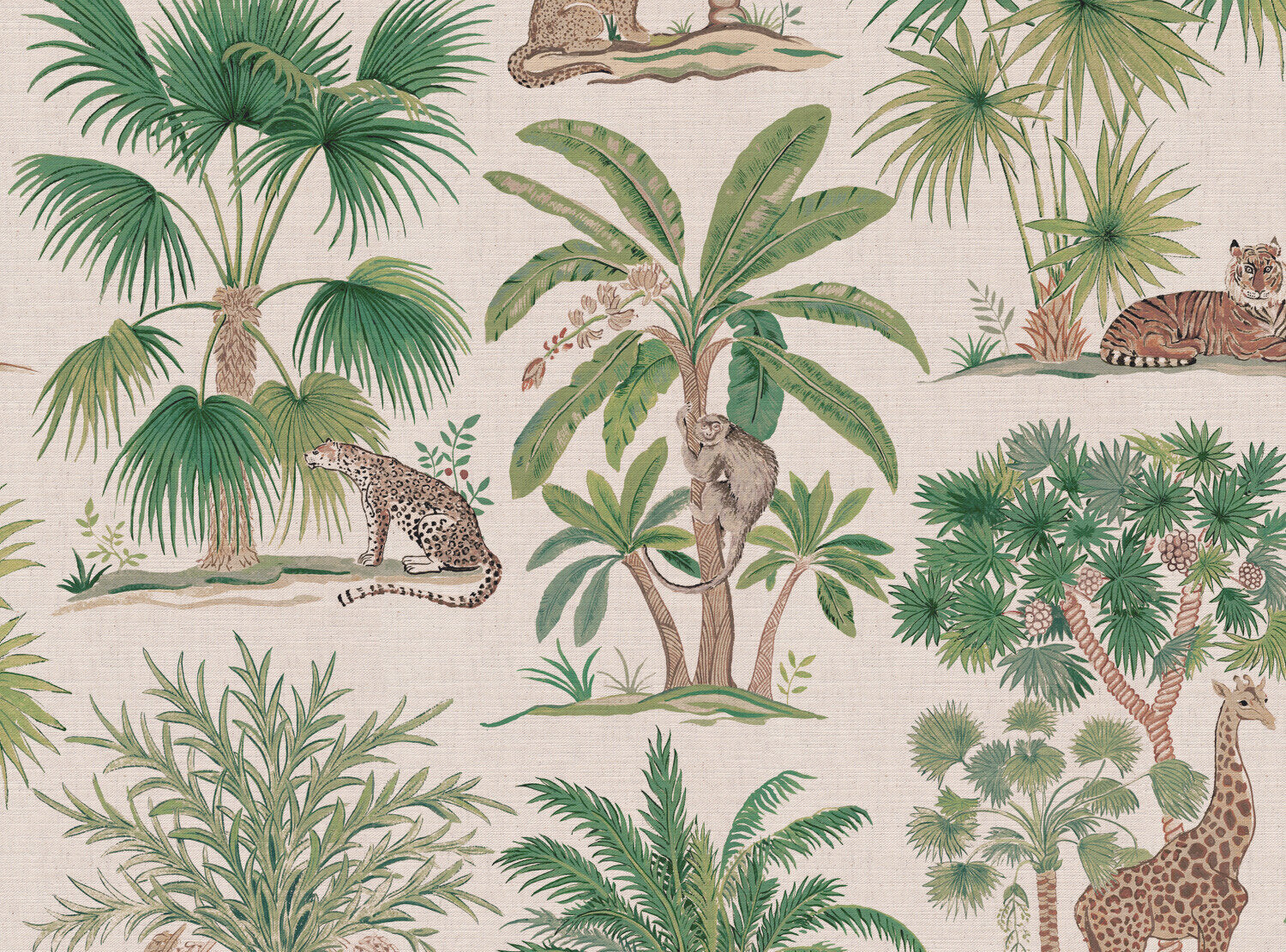 CW: Multicoloured greens | BASE: Mercia Linen