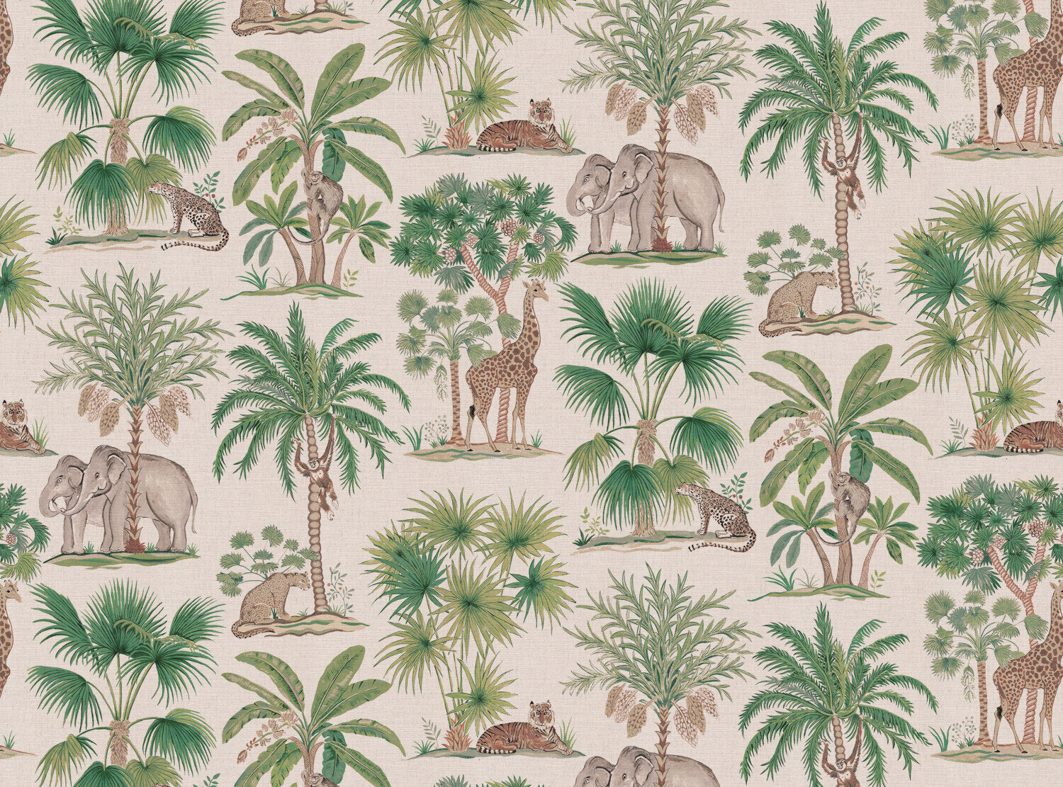 CW: Multicoloured greens | BASE: Mercia Linen