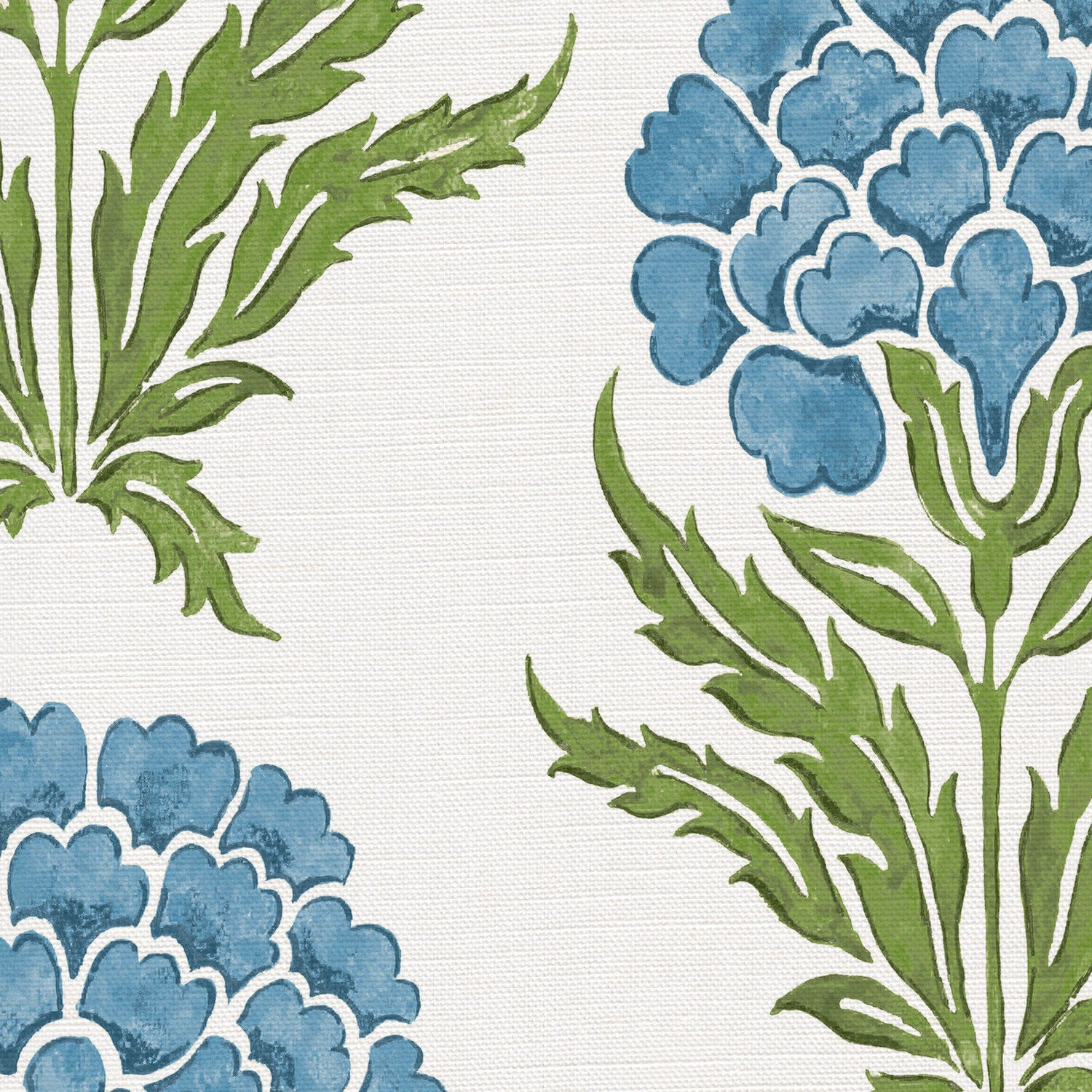 CW: Bright blue and green | BASE: Luxury Linen | HERO