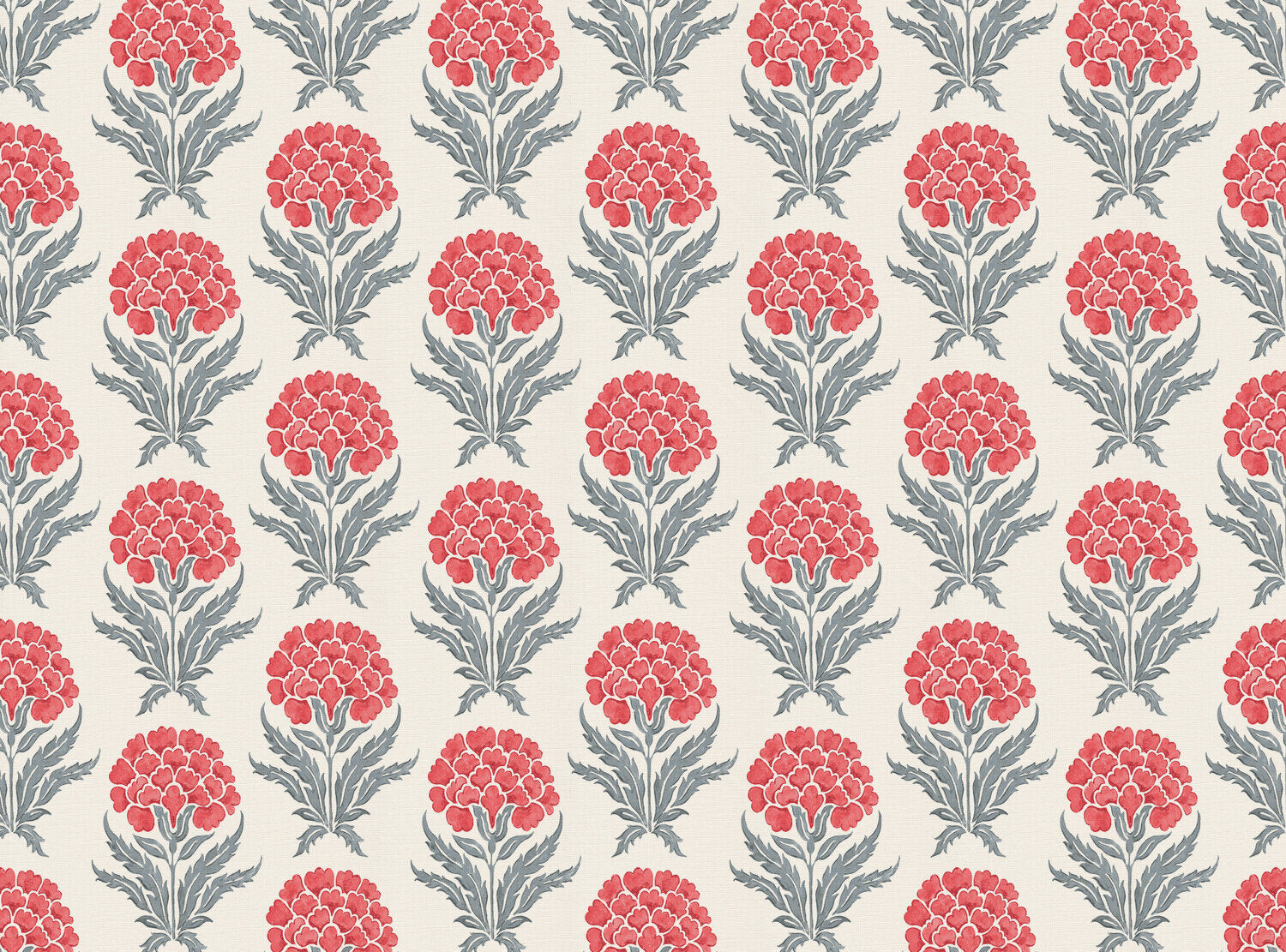 CW: Coral and grey blue | BASE: Luxury Linen