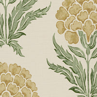 Light gold and green