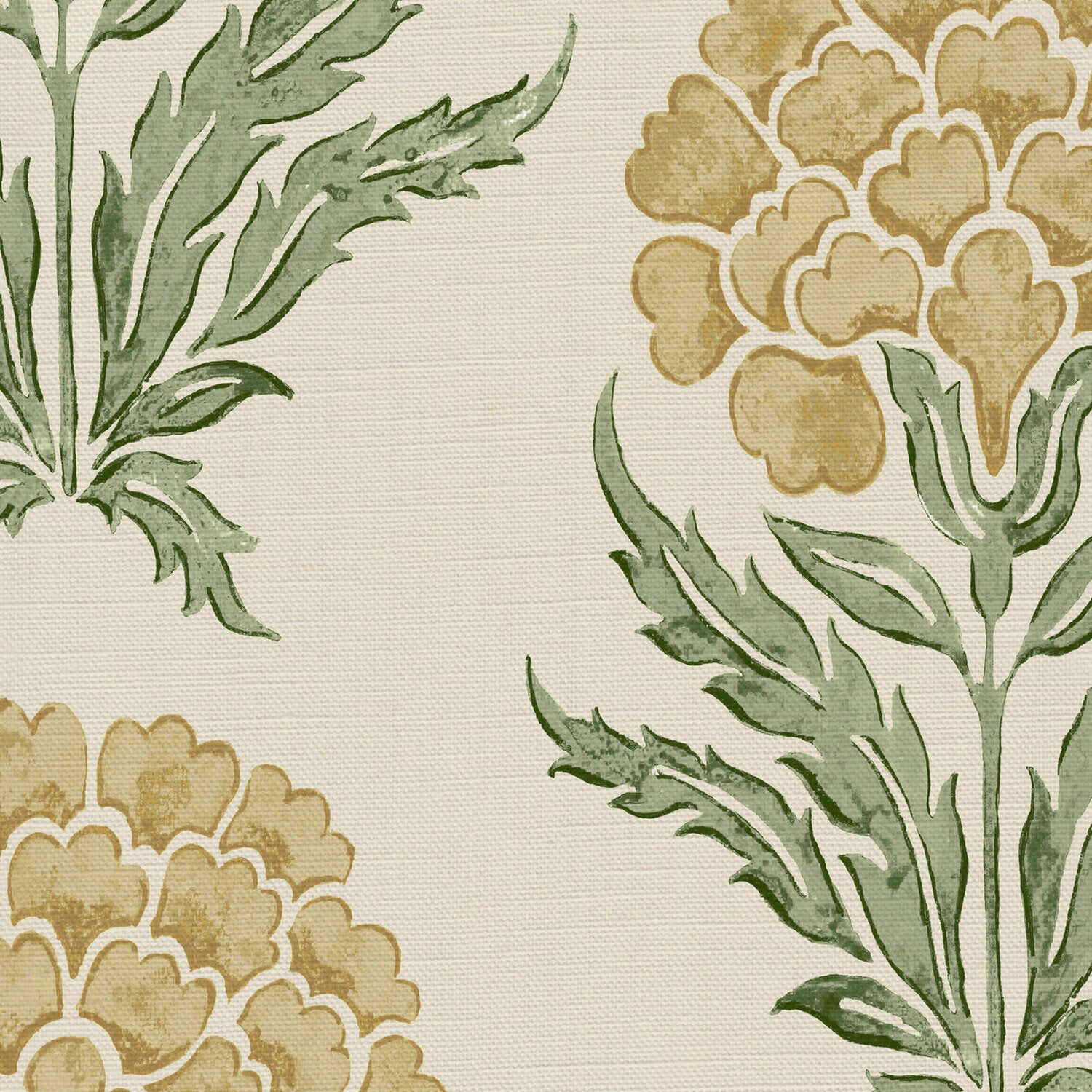 CW: Light gold and green | BASE: Luxury Linen | HERO