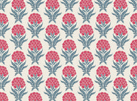 Pinky red and blue