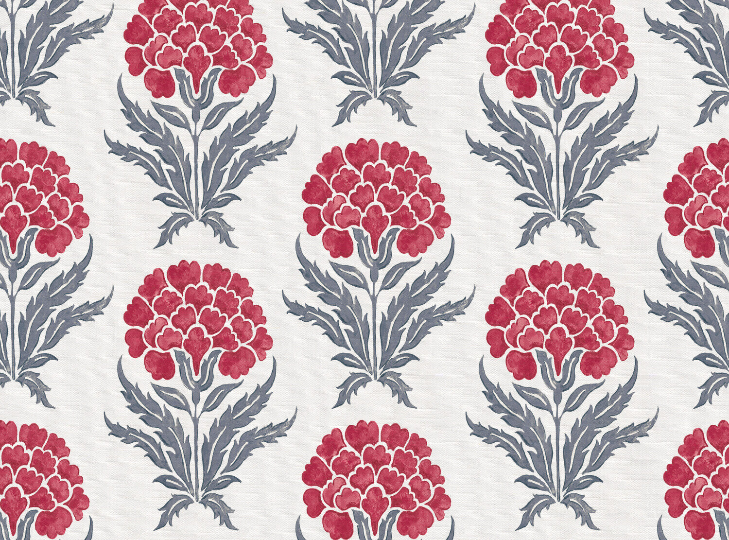 CW: Warm red and grey blue light ground | BASE: Luxury Linen