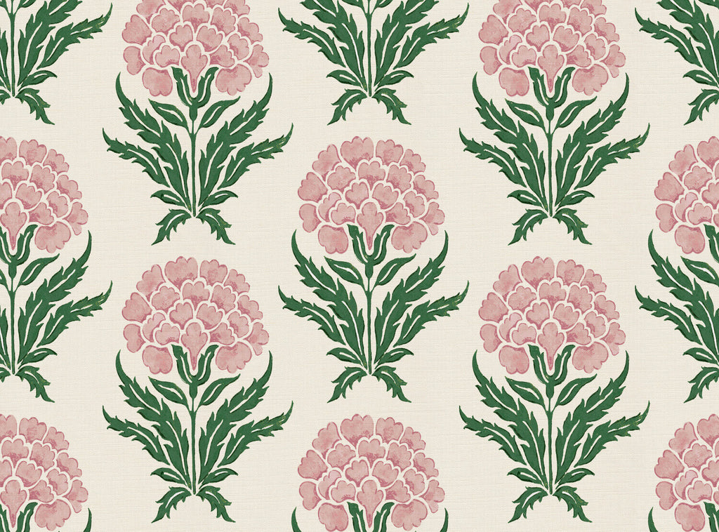 CW: Soft pink and racing green | BASE: Luxury Linen