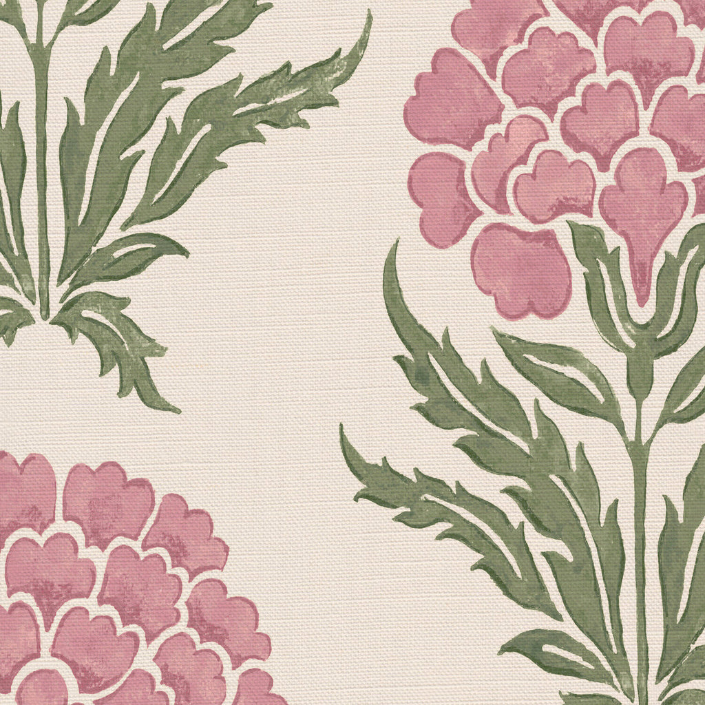 CW: Wild orchid pink and green | BASE: Luxury Linen | HERO
