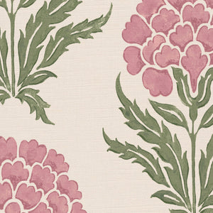 Wild orchid pink and green