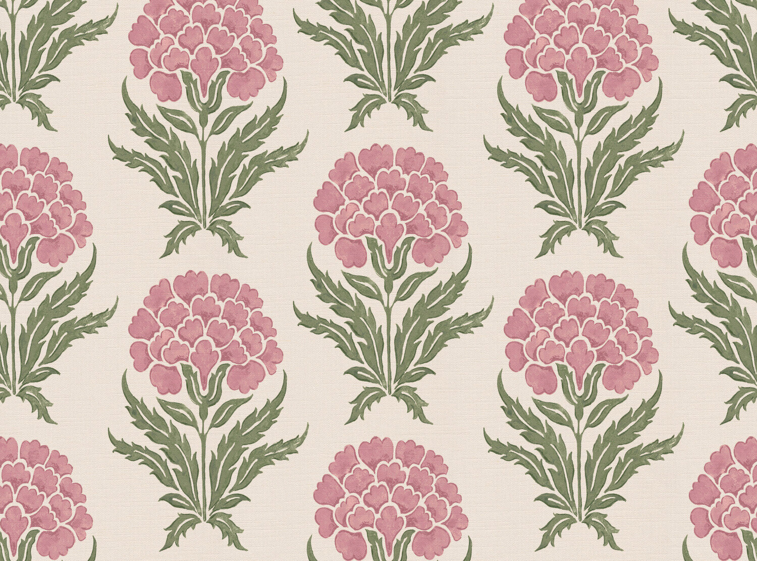 CW: Wild orchid pink and green | BASE: Luxury Linen