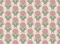 Wild orchid pink and green