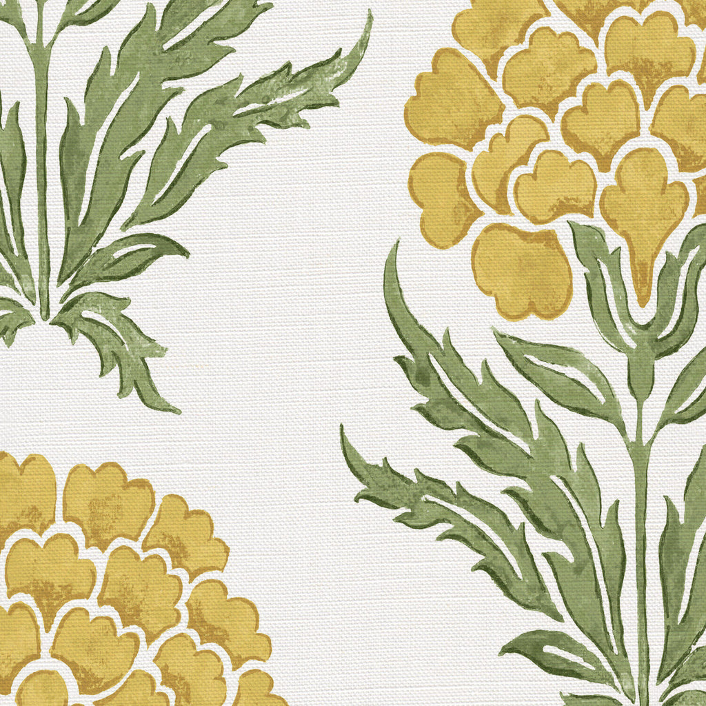 CW: Yellow and soft green | BASE: Luxury Linen | HERO