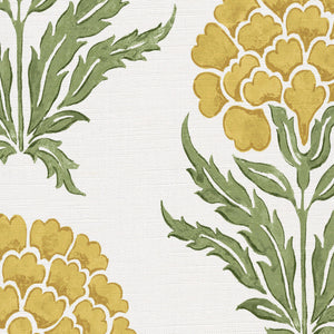 Yellow and soft green
