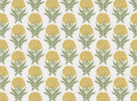 Yellow and soft green
