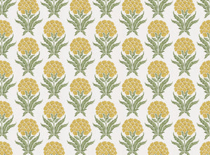 Yellow and soft green