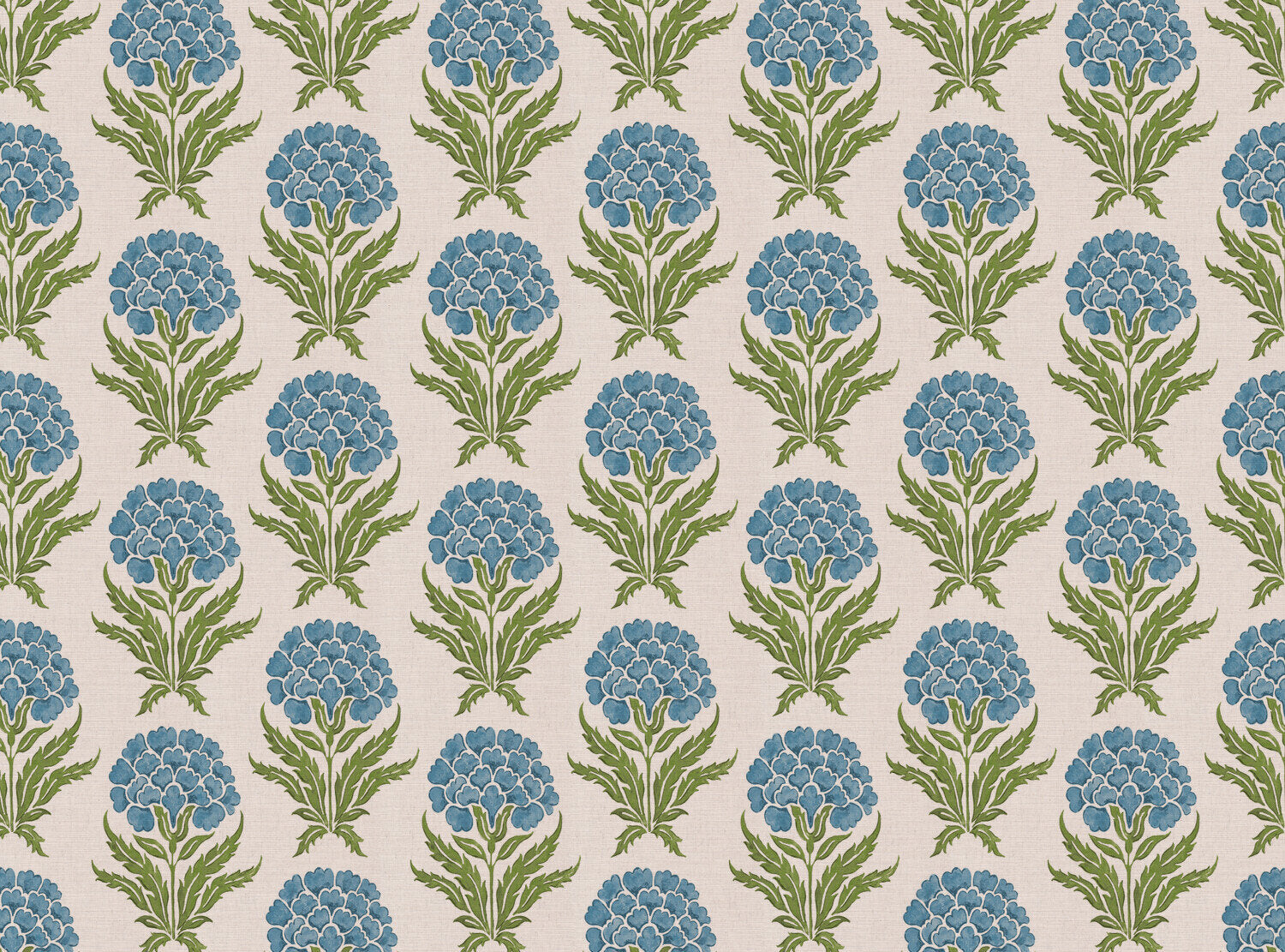 CW: Bright blue and green | BASE: Mercia Linen