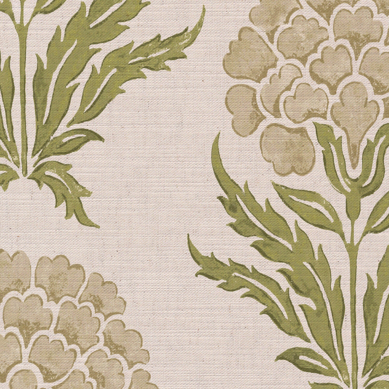 CW: Neutral vintage green | BASE: Mercia Linen | HERO